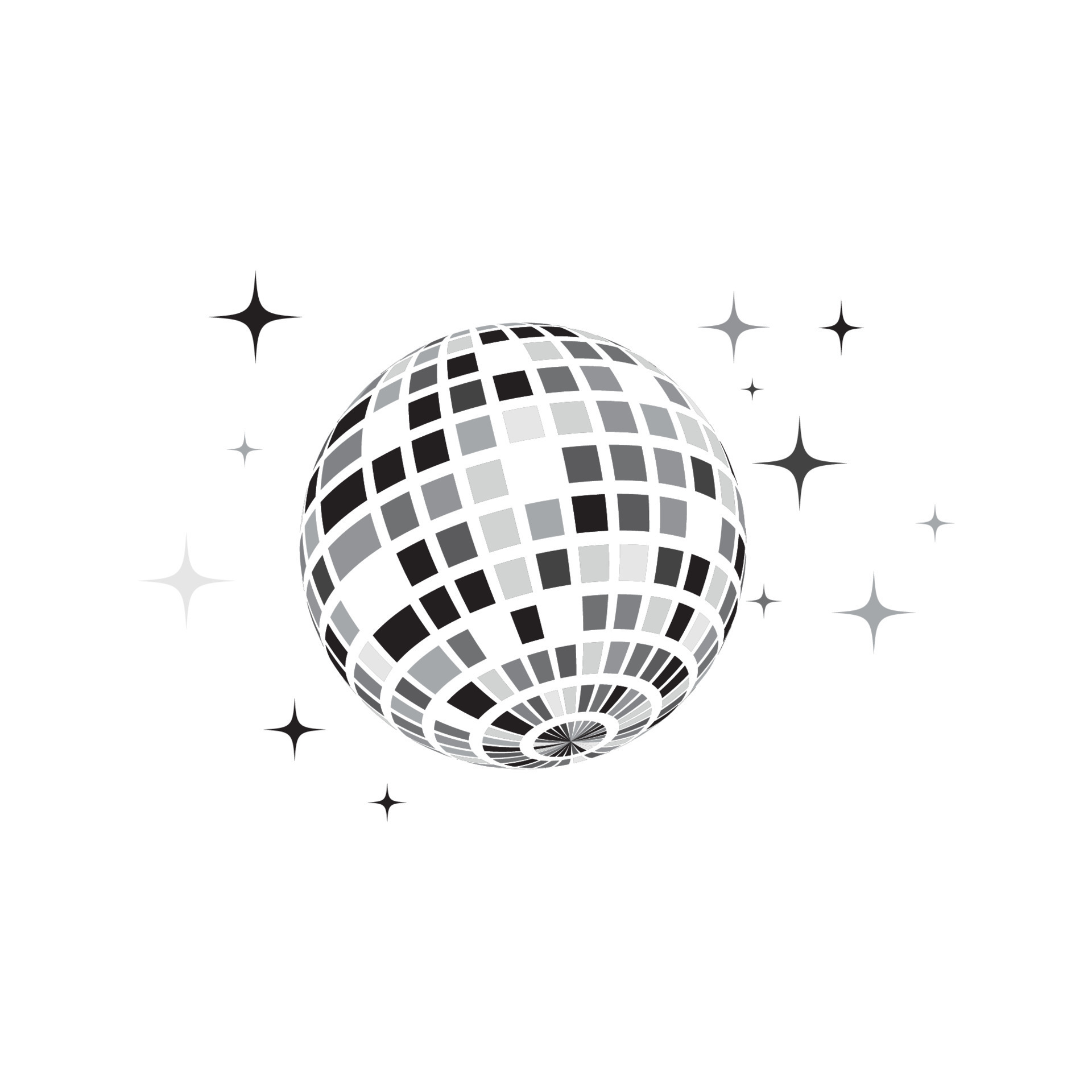 Disco ball vector icon illustration 17747703 Vector Art at Vecteezy