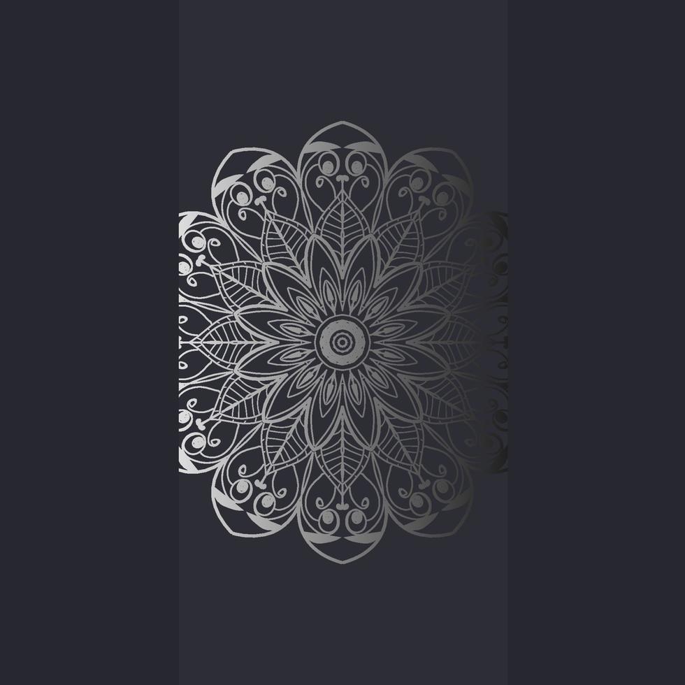 Luxury ornamental mandala background with arabic islamic east pattern style vector