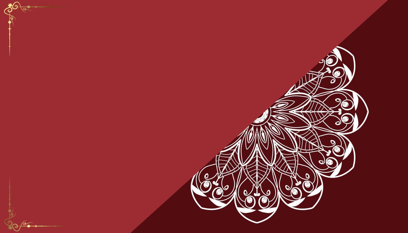 Luxury ornamental mandala background with arabic islamic east pattern style vector