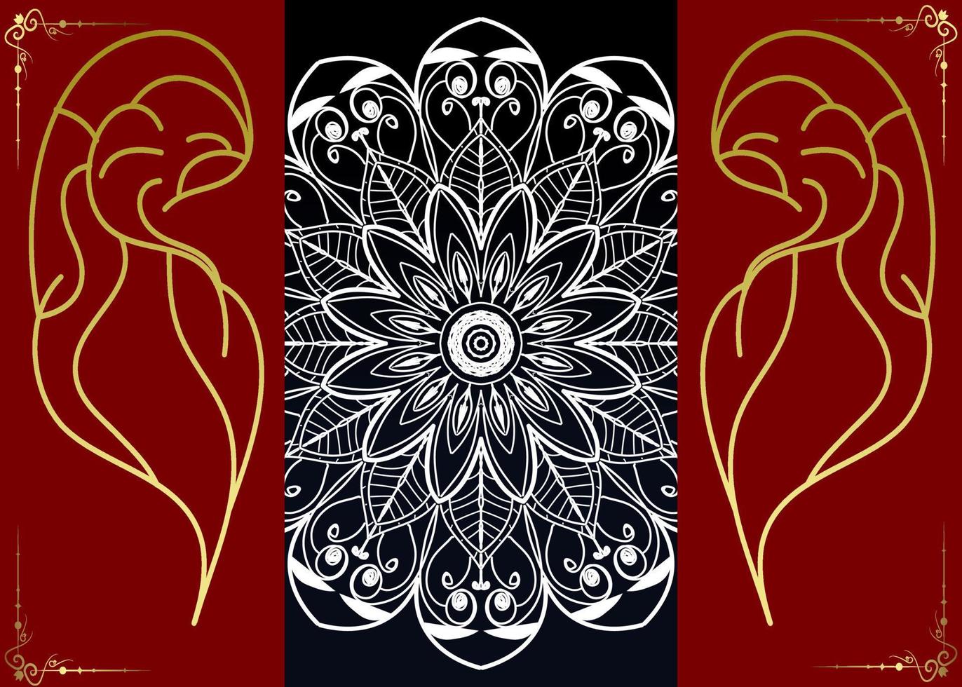 Luxury ornamental mandala background with arabic islamic east pattern style vector