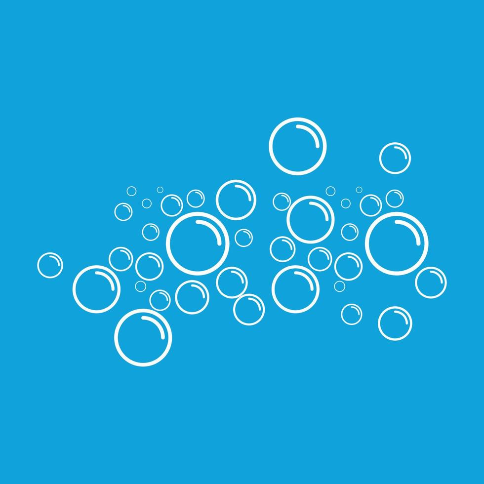 Bubble water vector illustration