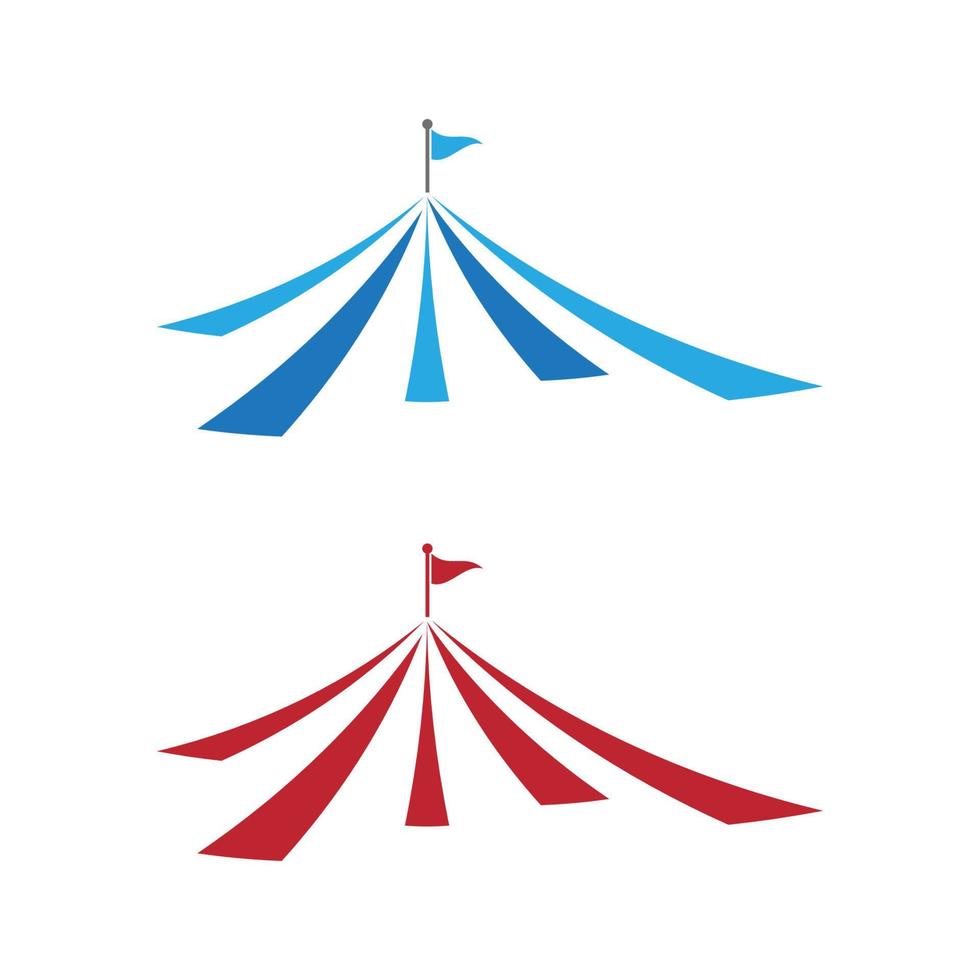 diseño de ilustración de vector de circo