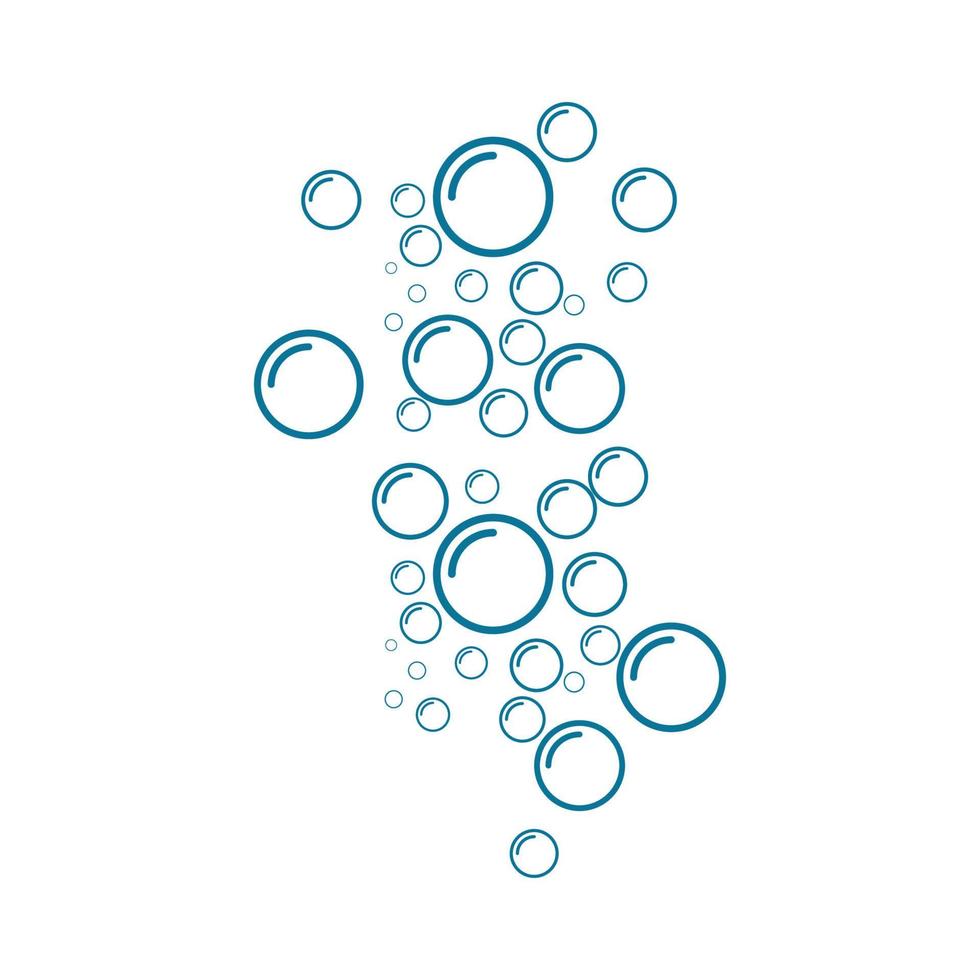 Bubble water vector illustration