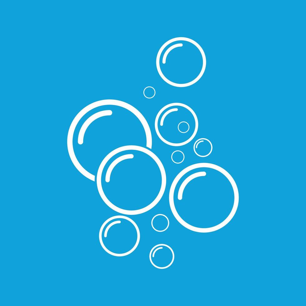 Bubble water vector illustration