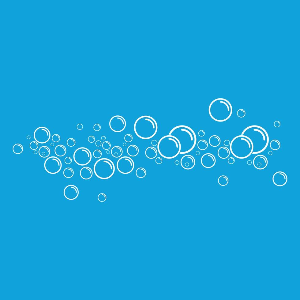 Bubble water vector illustration