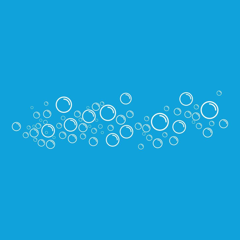 Bubble water vector illustration