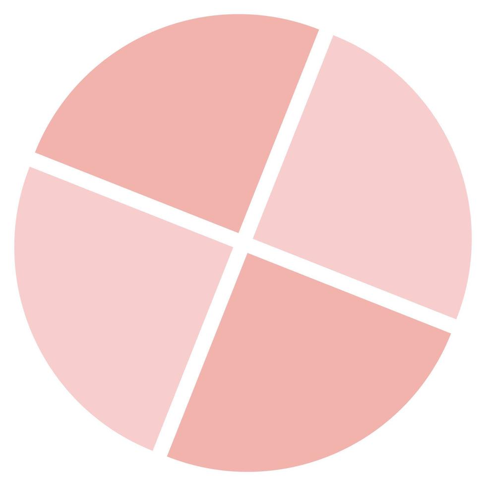 icono de vector médico simple rosa suave