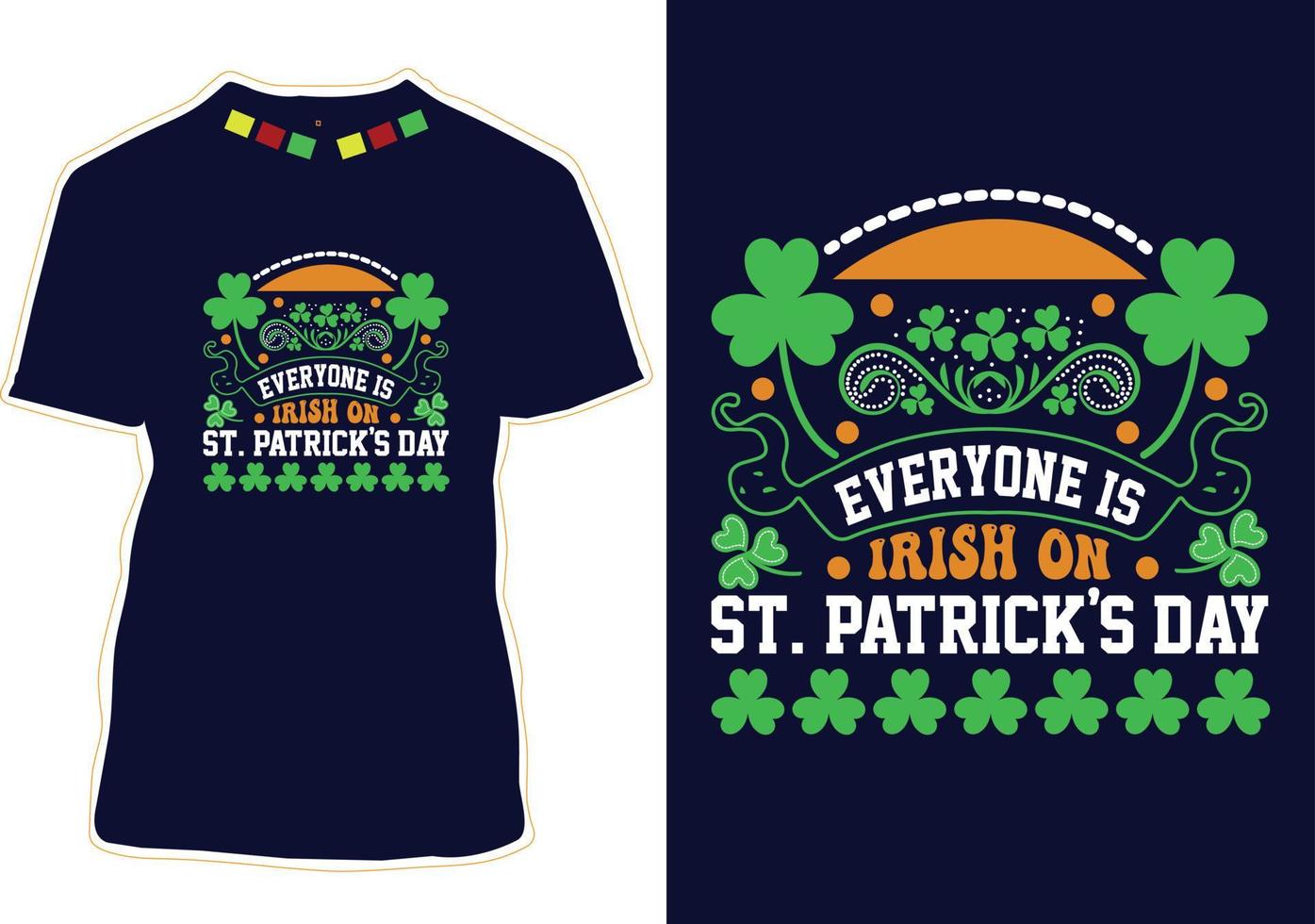 Saint Patrick's day T-shirt Design vector