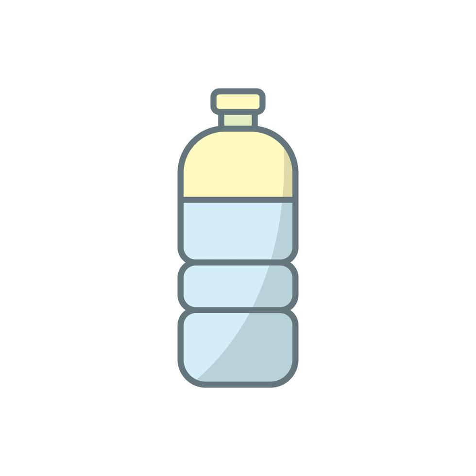 Plantillas de diseño de vectores de iconos de botellas de agua