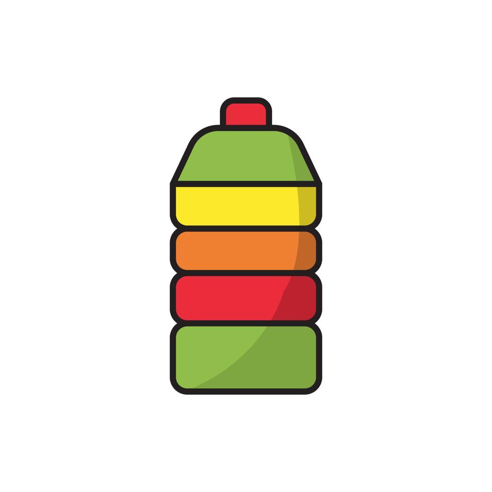 Water bottle icon vector design templates