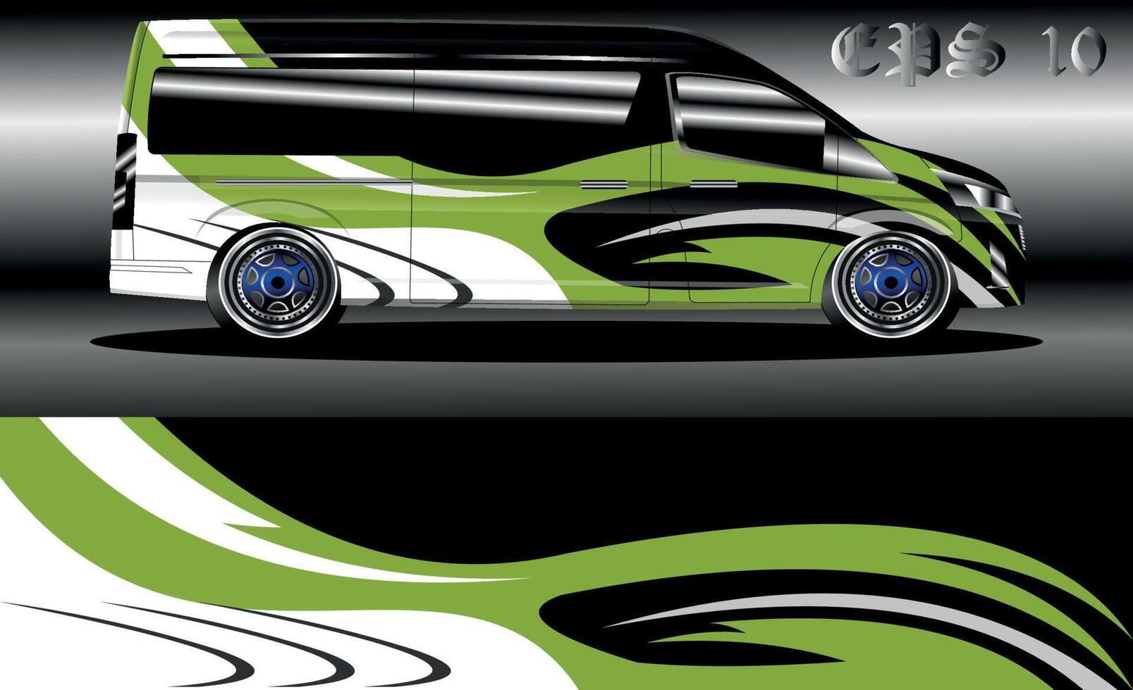 racing background vector for camper van car wraps and more