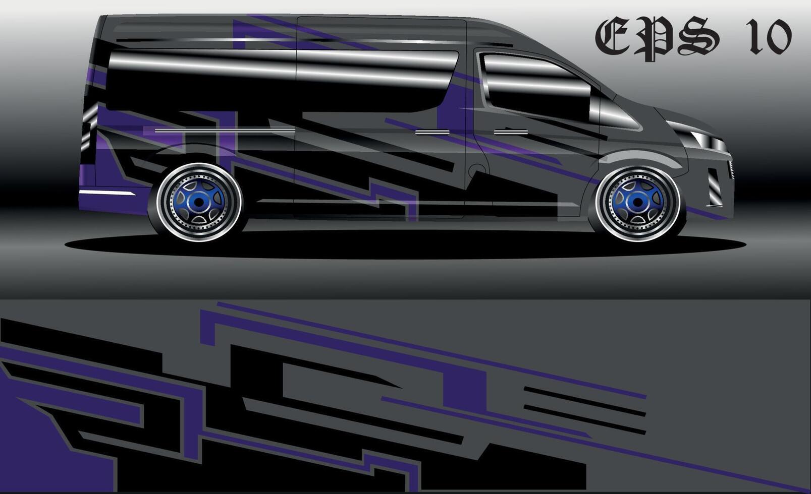 racing background vector for camper van car wraps and more