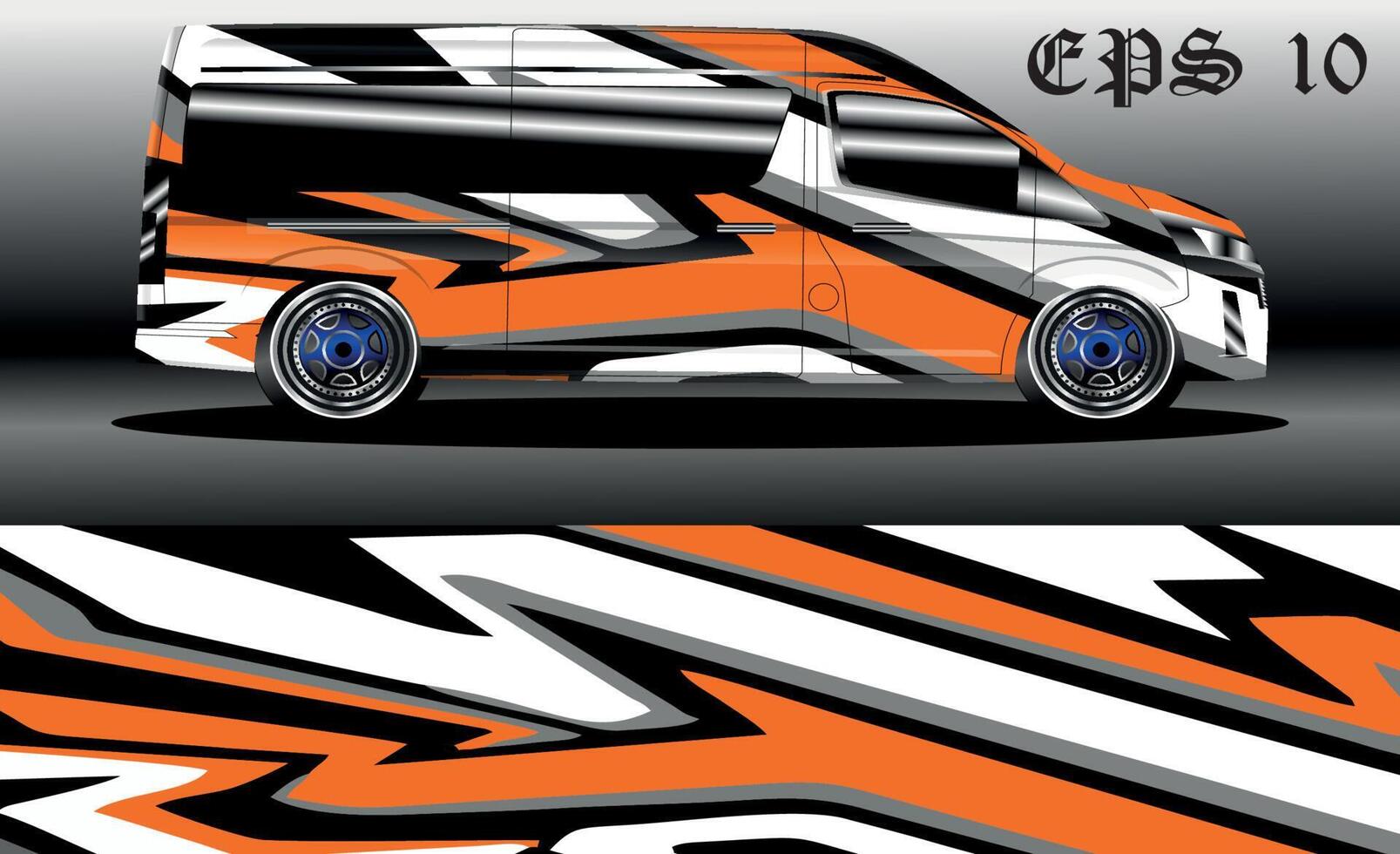 racing background vector for camper van car wraps and more