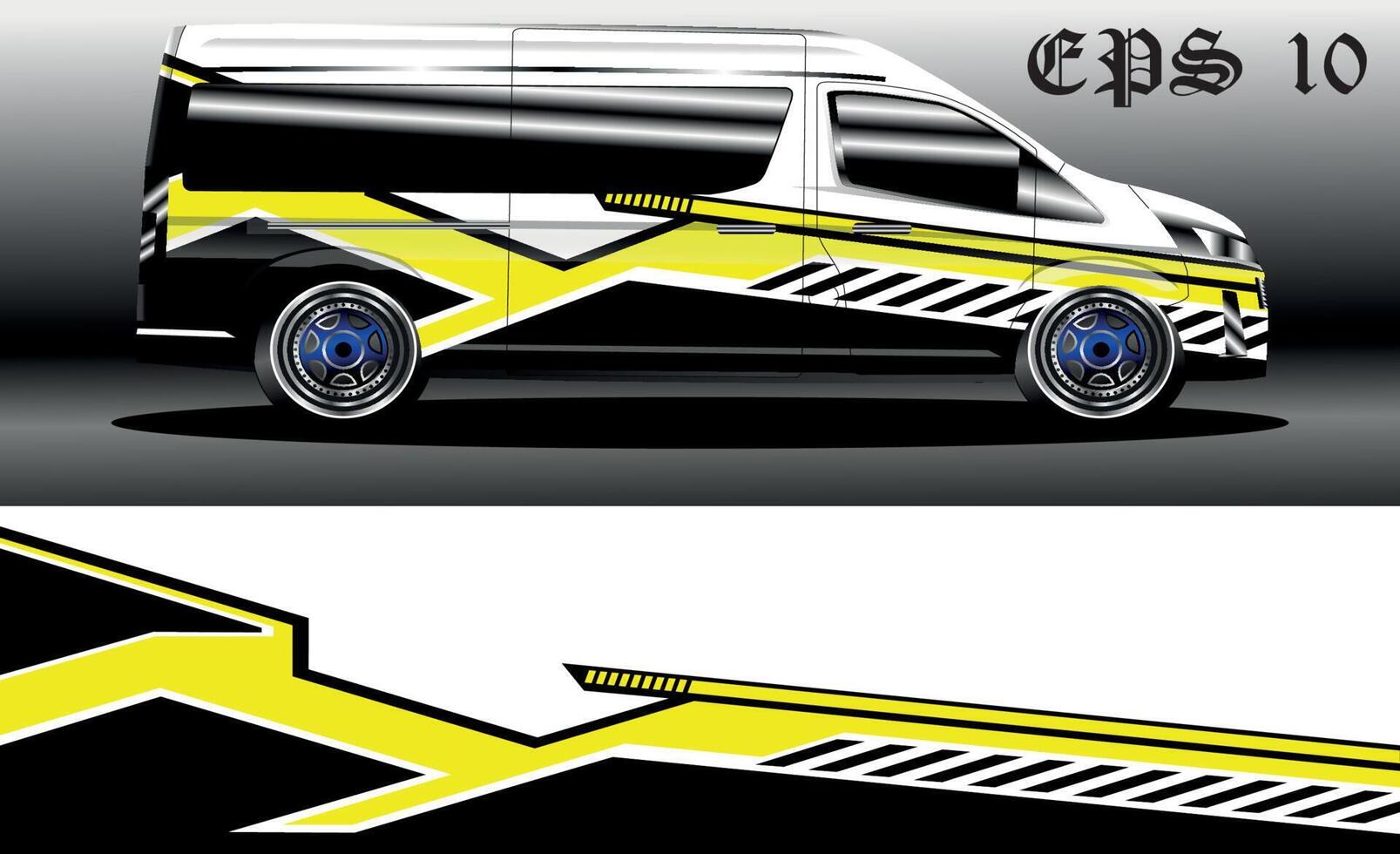 racing background vector for camper van car wraps and more