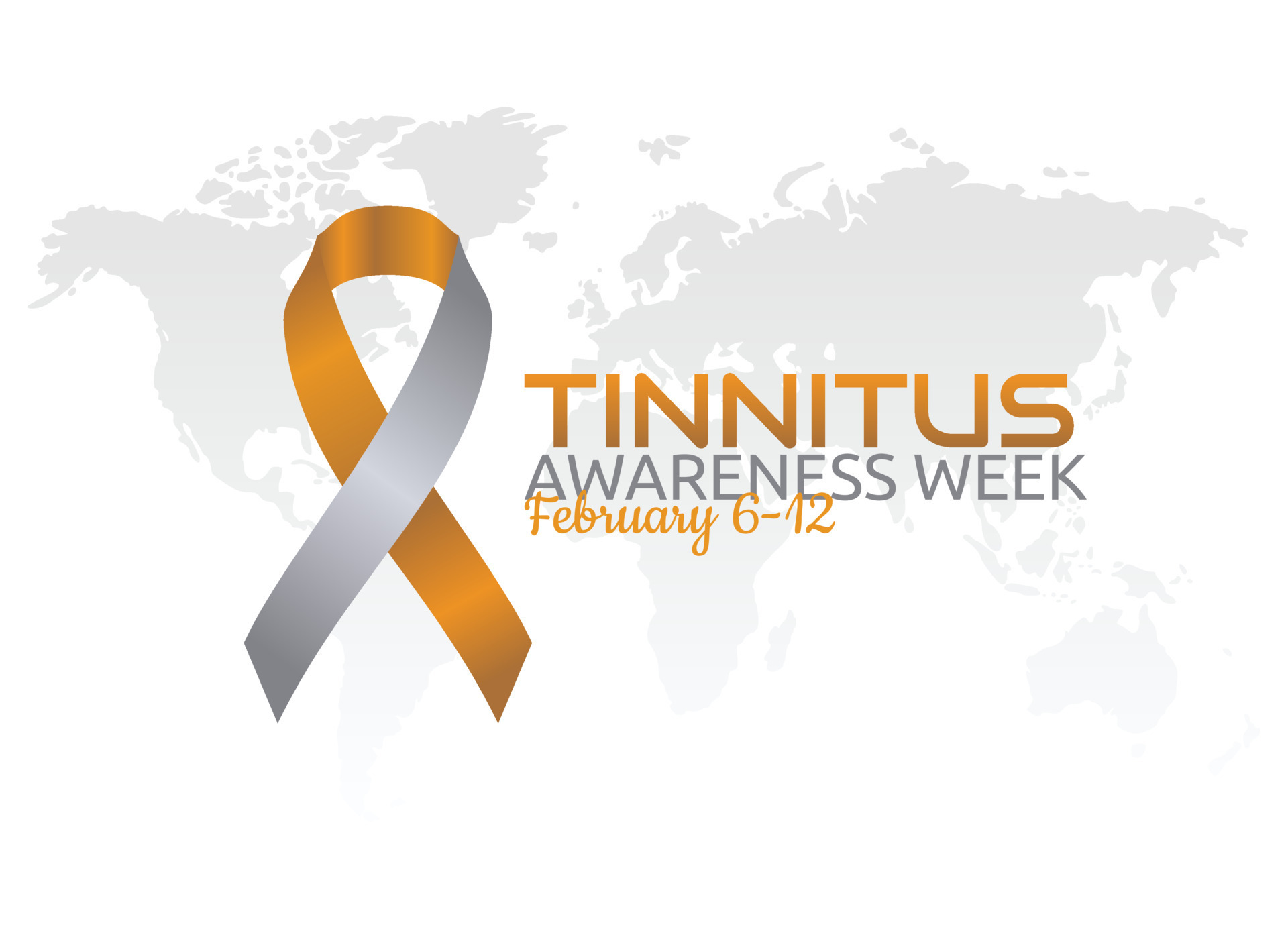 vector graphic of tinnitus awareness week good for tinnitus awareness