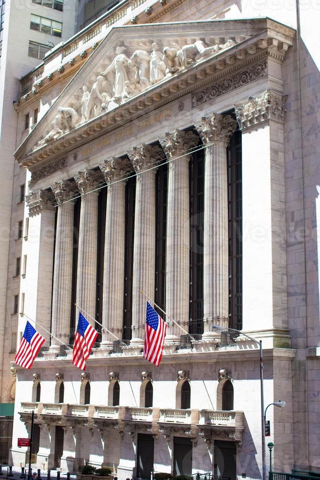 New York Stock Exchange in Manhattan Finance district photo