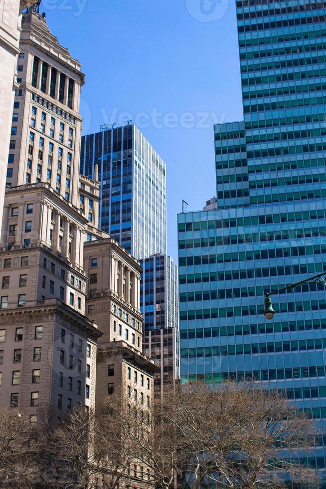 New York City skyscrapers at Manhattan photo