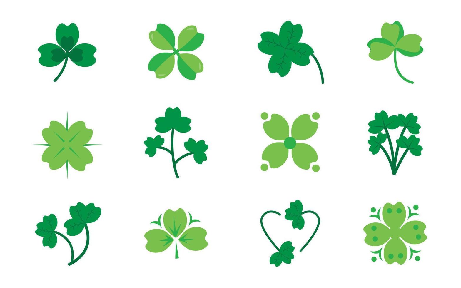 Clover Leaves Element vector