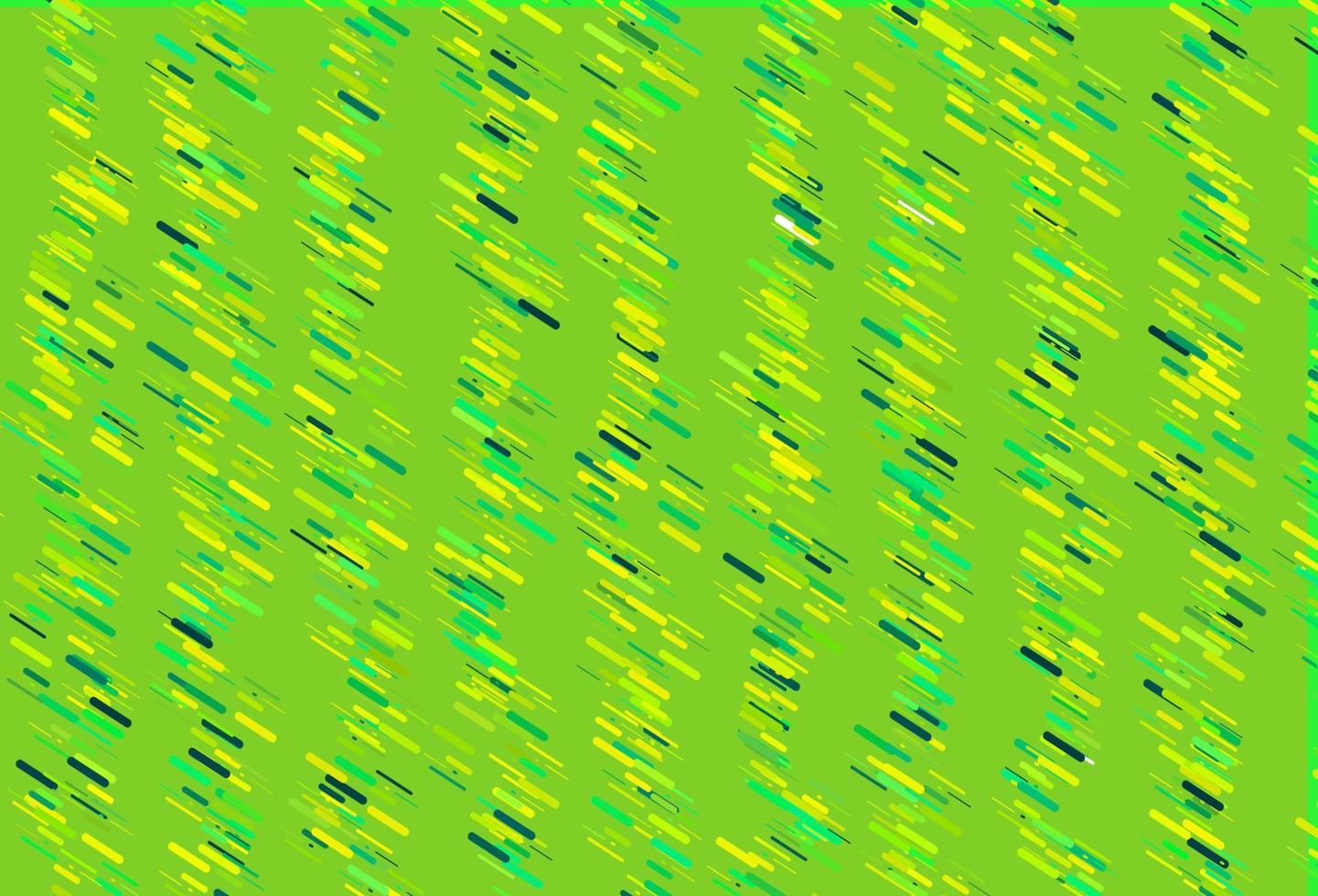 diseño de vector verde claro, amarillo con líneas planas.