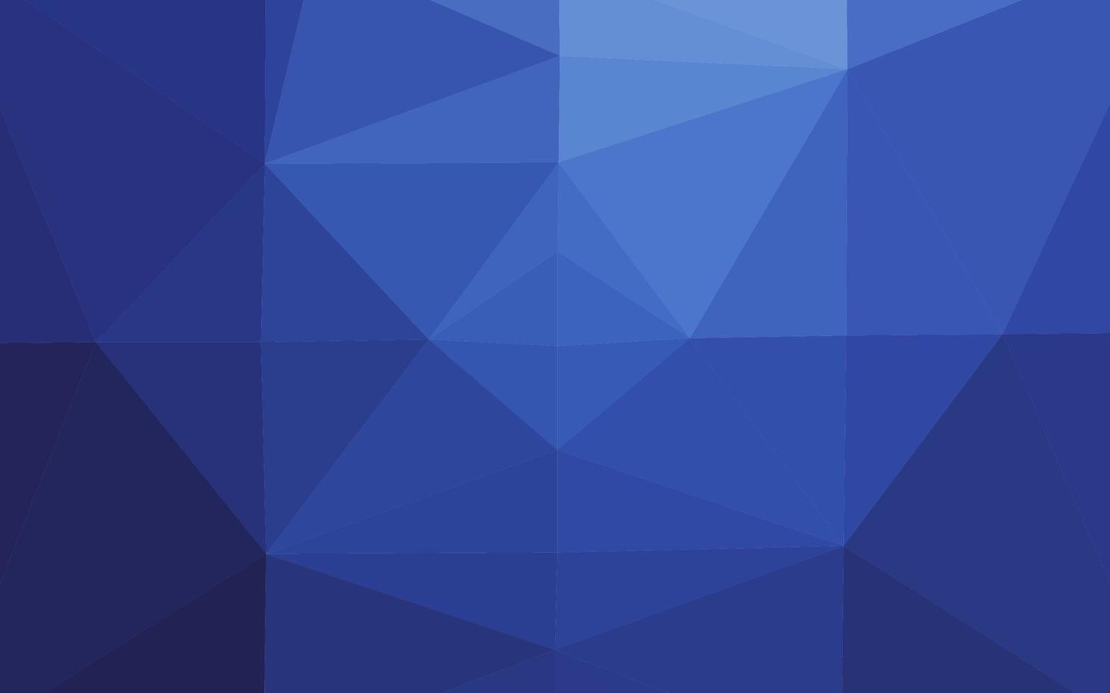 Dark BLUE vector abstract polygonal texture.