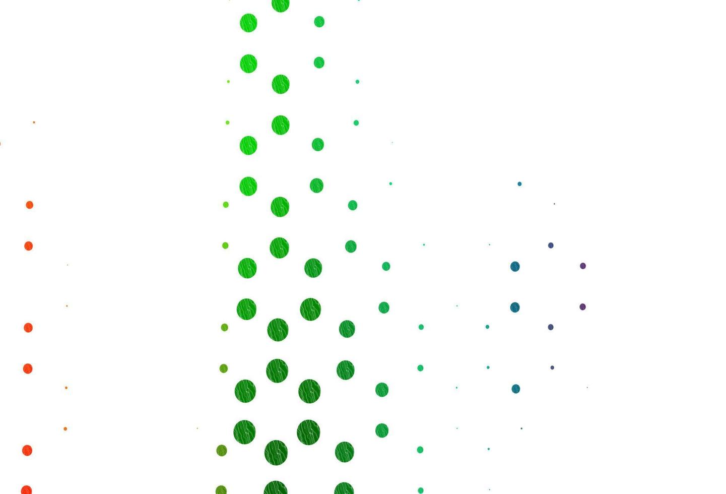 Light multicolor, rainbow vector texture with disks.