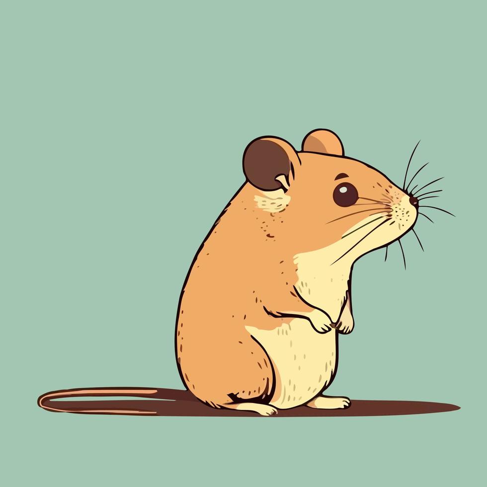 small rodent mammal animal vector