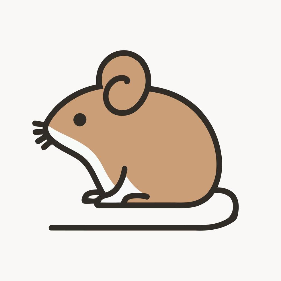 small rodent mammal animal vector