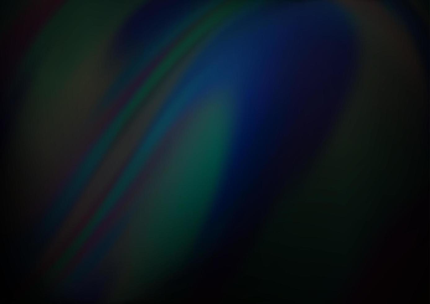 Dark BLUE vector template with bent lines.