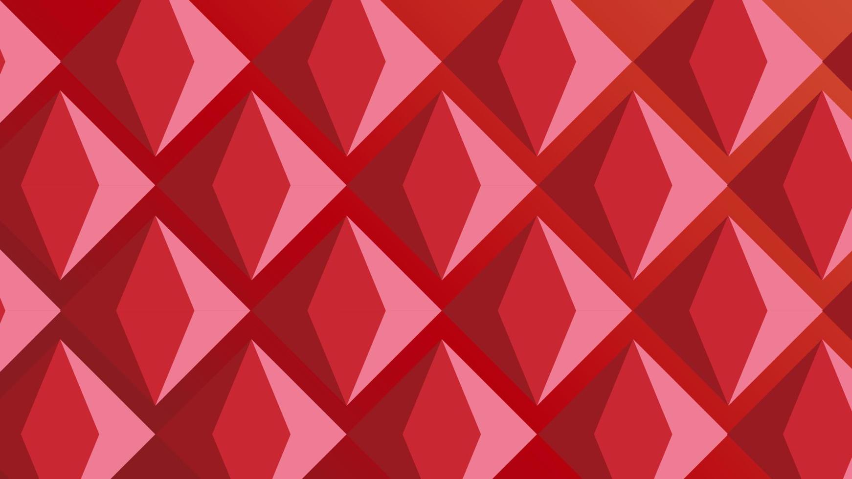 Abstract red color background. Dynamic shapes composition. Eps10 vector