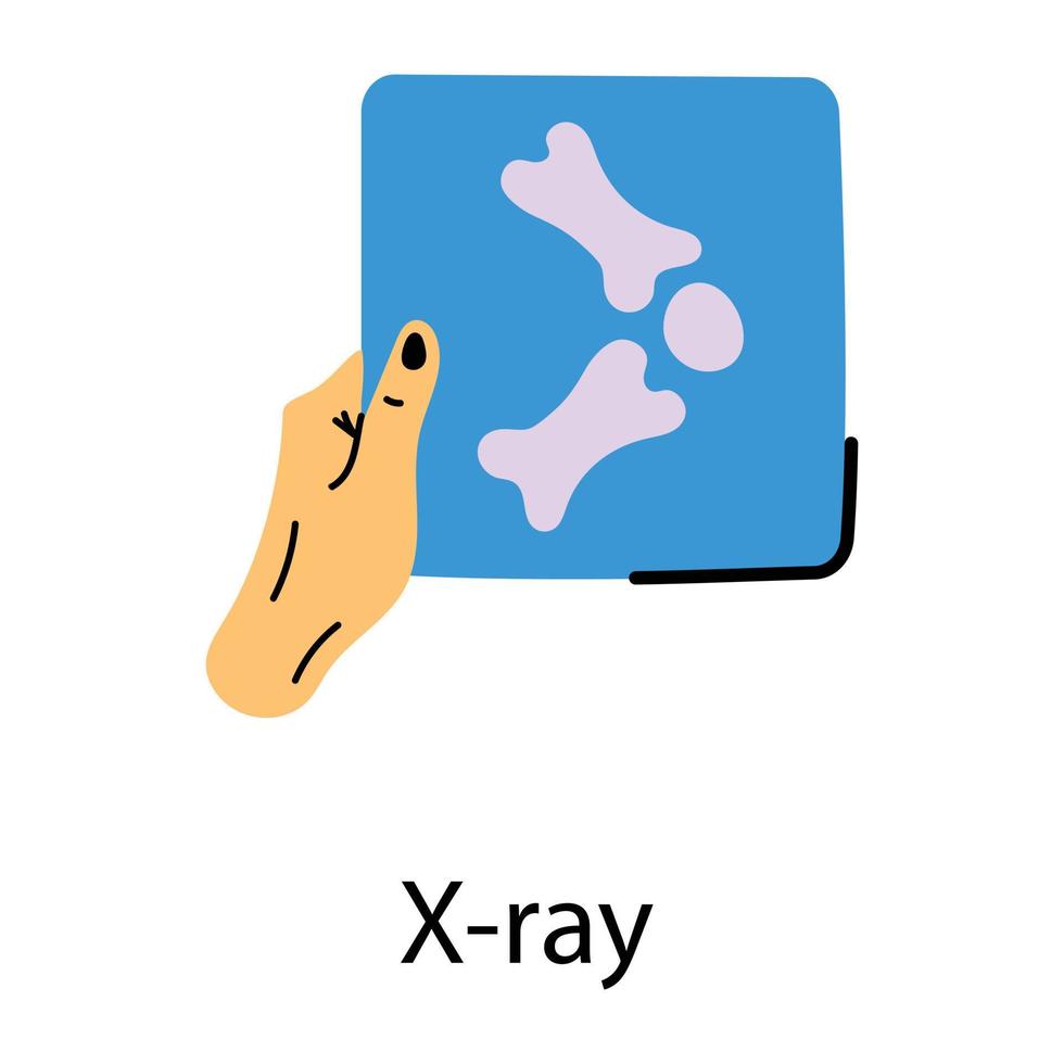 Trendy X Ray vector