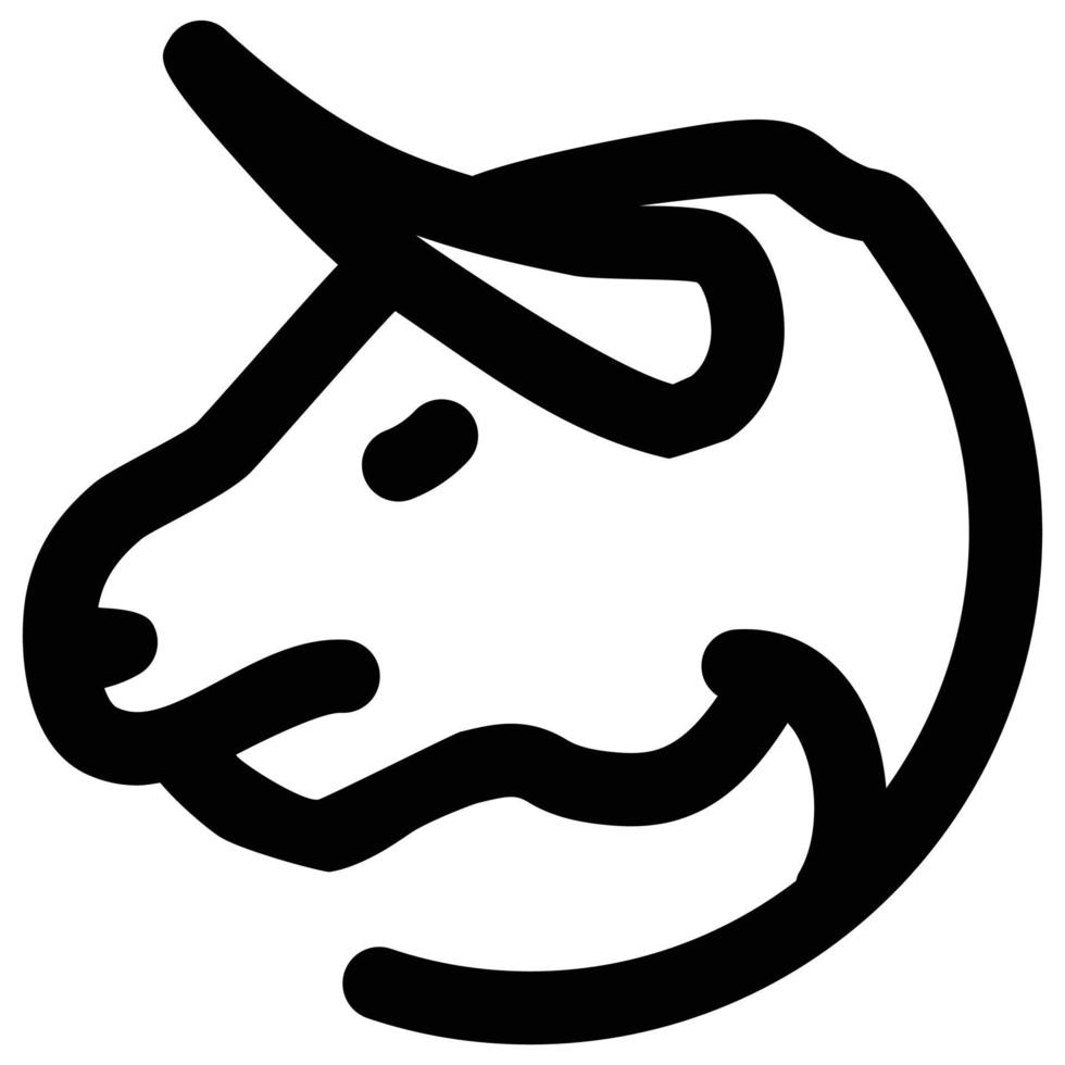 Ox Horoscope, Horoscope theme icons, Zodiac and planets. vector