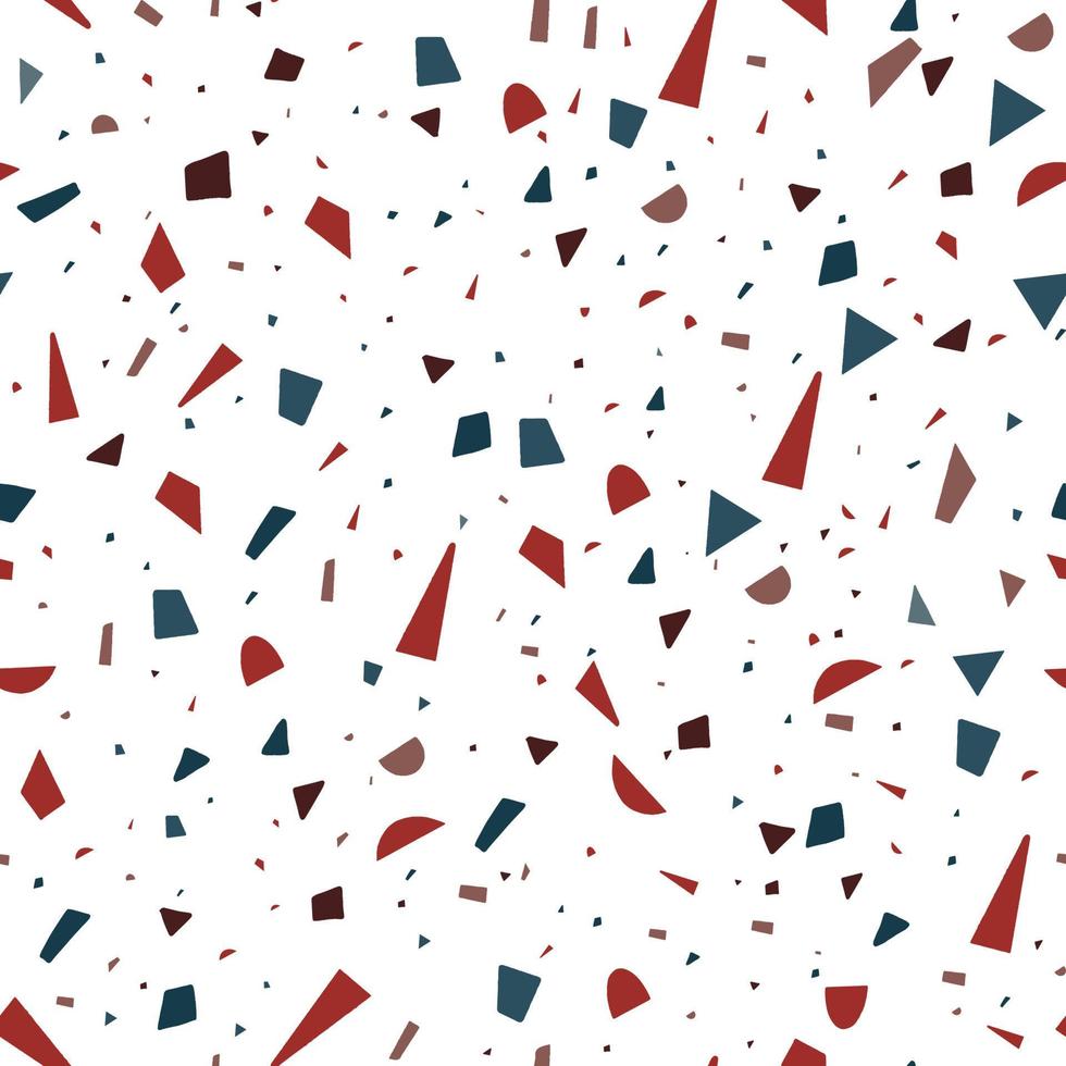 Mid century modern print abstract seamless pattern vector