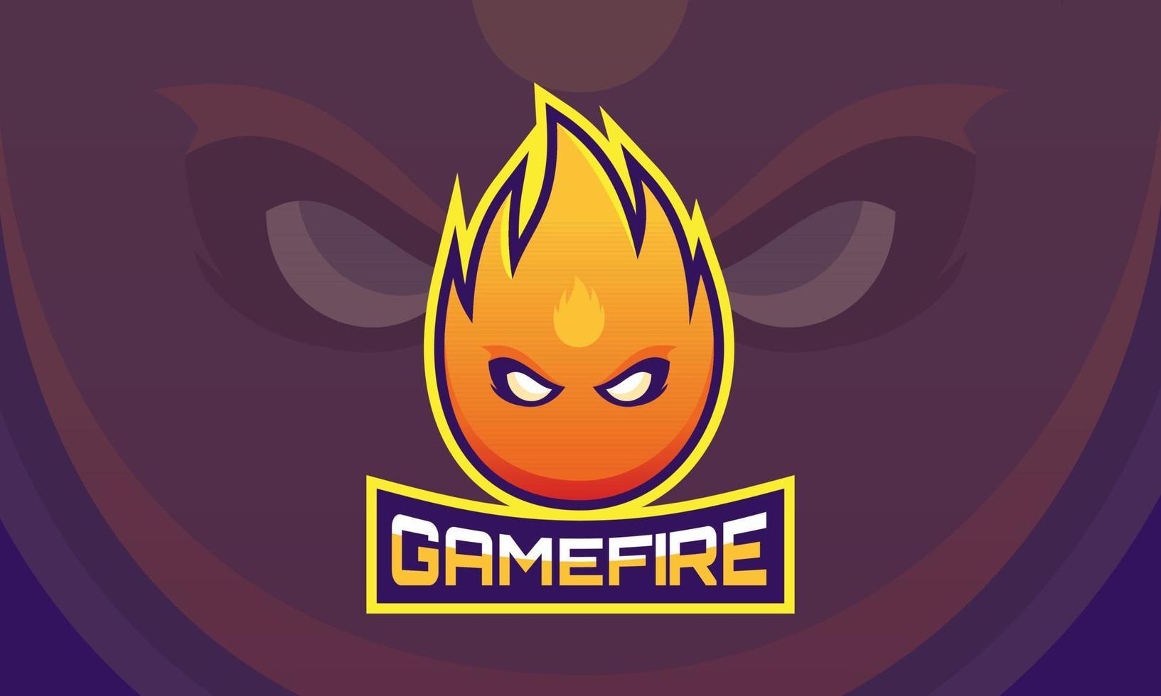 Fire Gaming Logo Illustration 17762088 Vector Art at Vecteezy