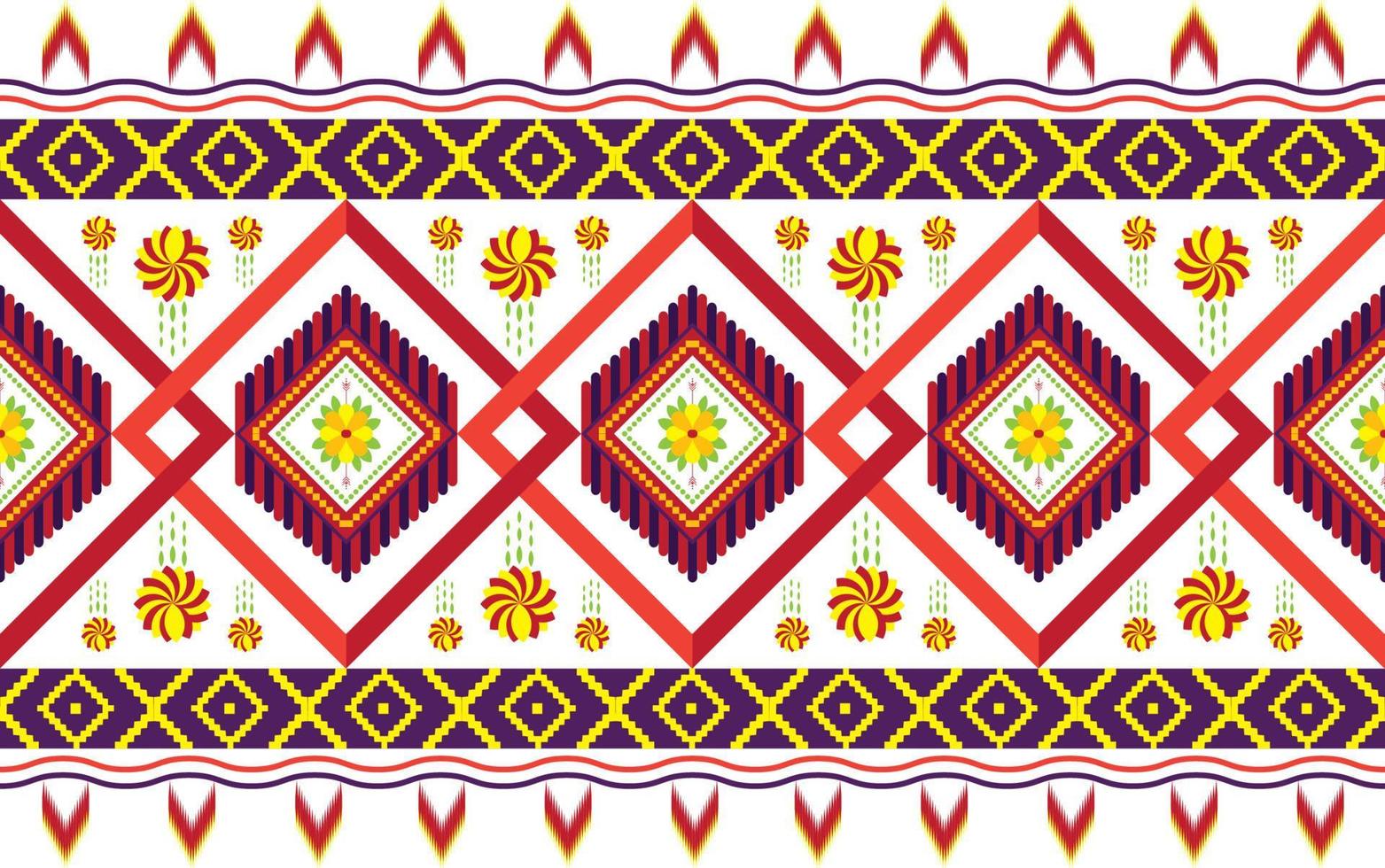 fabric pattern geometric background ,native,traditional vector