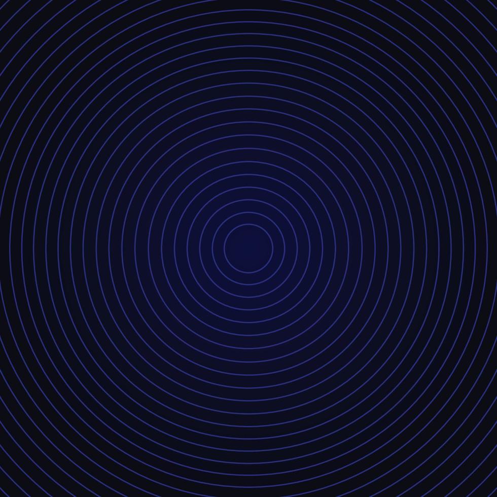 blue outline circles vector background