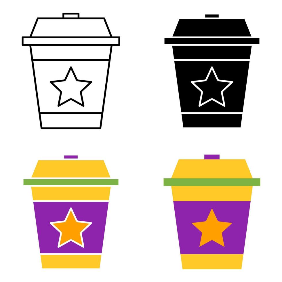 Coffee Cup in flat style isolated vector
