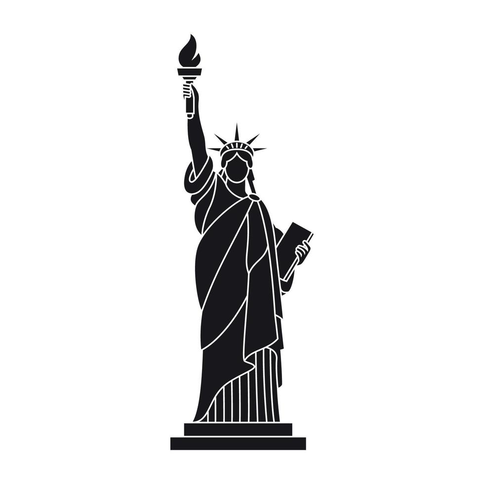 estatua de la Libertad vector