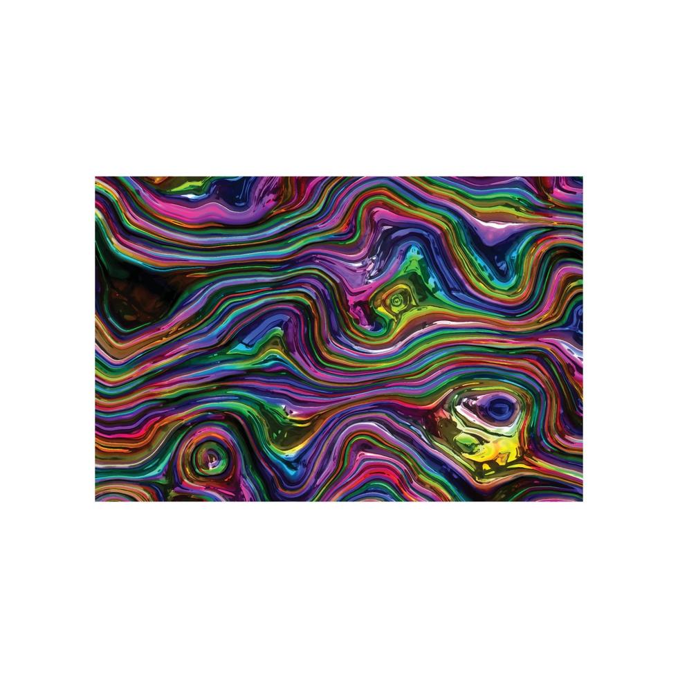 Abstract liquid wavy background.Abstract psychedelic texture,Holographic multicolor background,Vector background vector