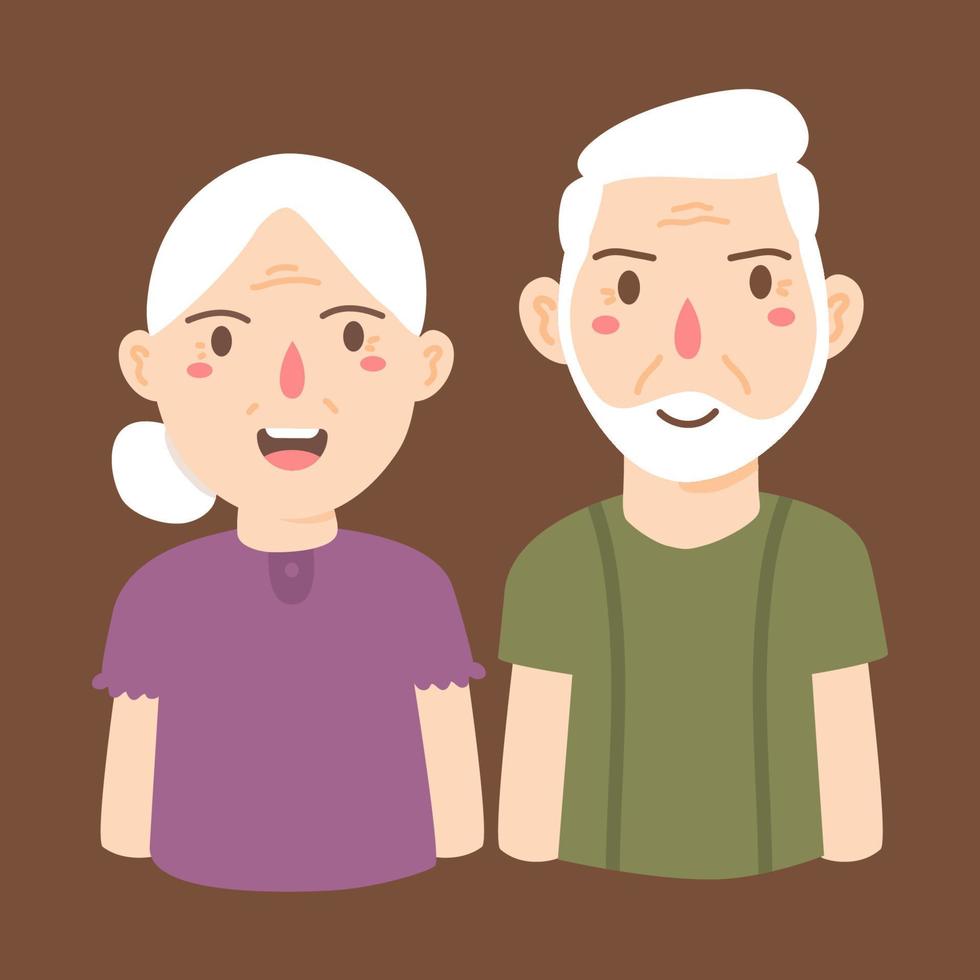 international day of the older persons vector