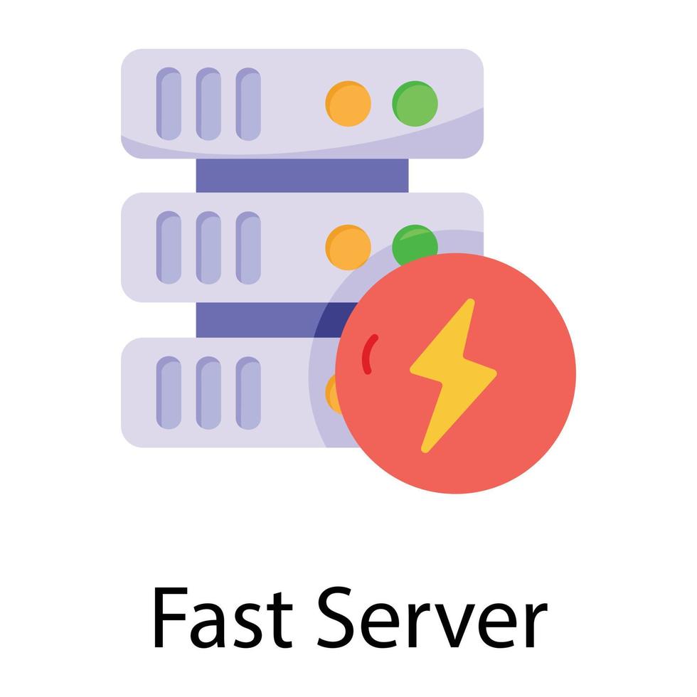 Trendy Fast Server 17772362 Vector Art at Vecteezy