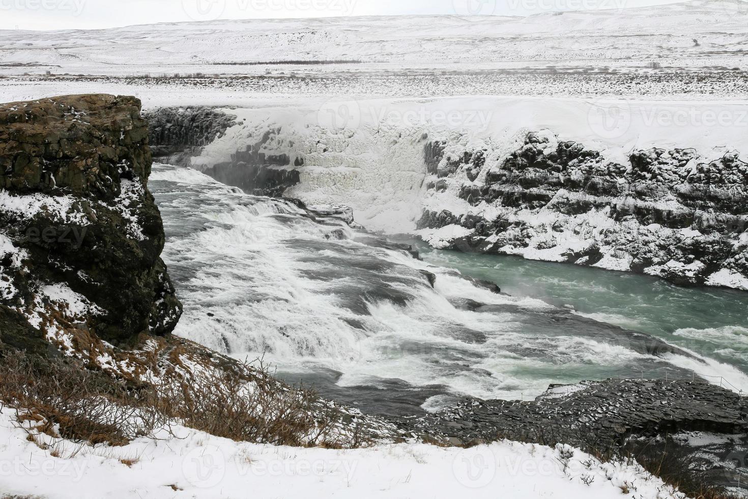 Gullfoss, Thingvellir National Park, and the Geysir Geothermal Area form the Golden Circle photo