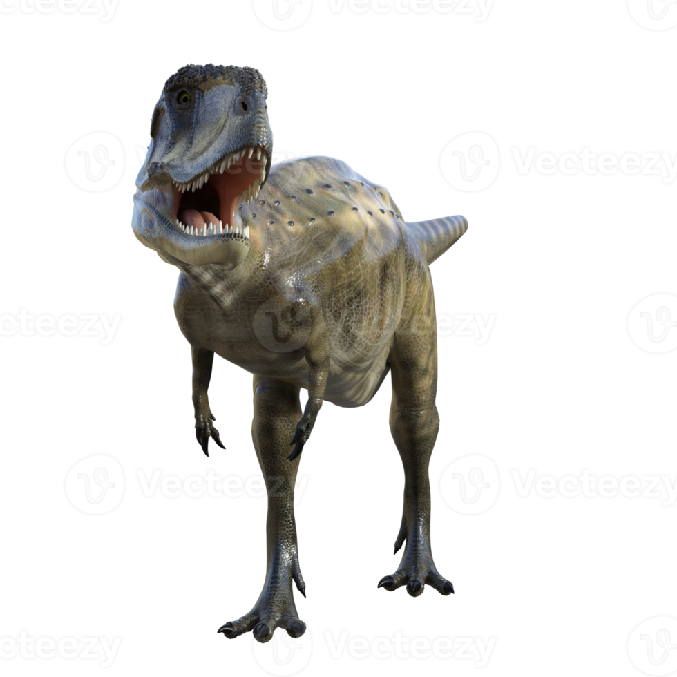 Abelisaurus-Dinosaurier 3D-Rendering png