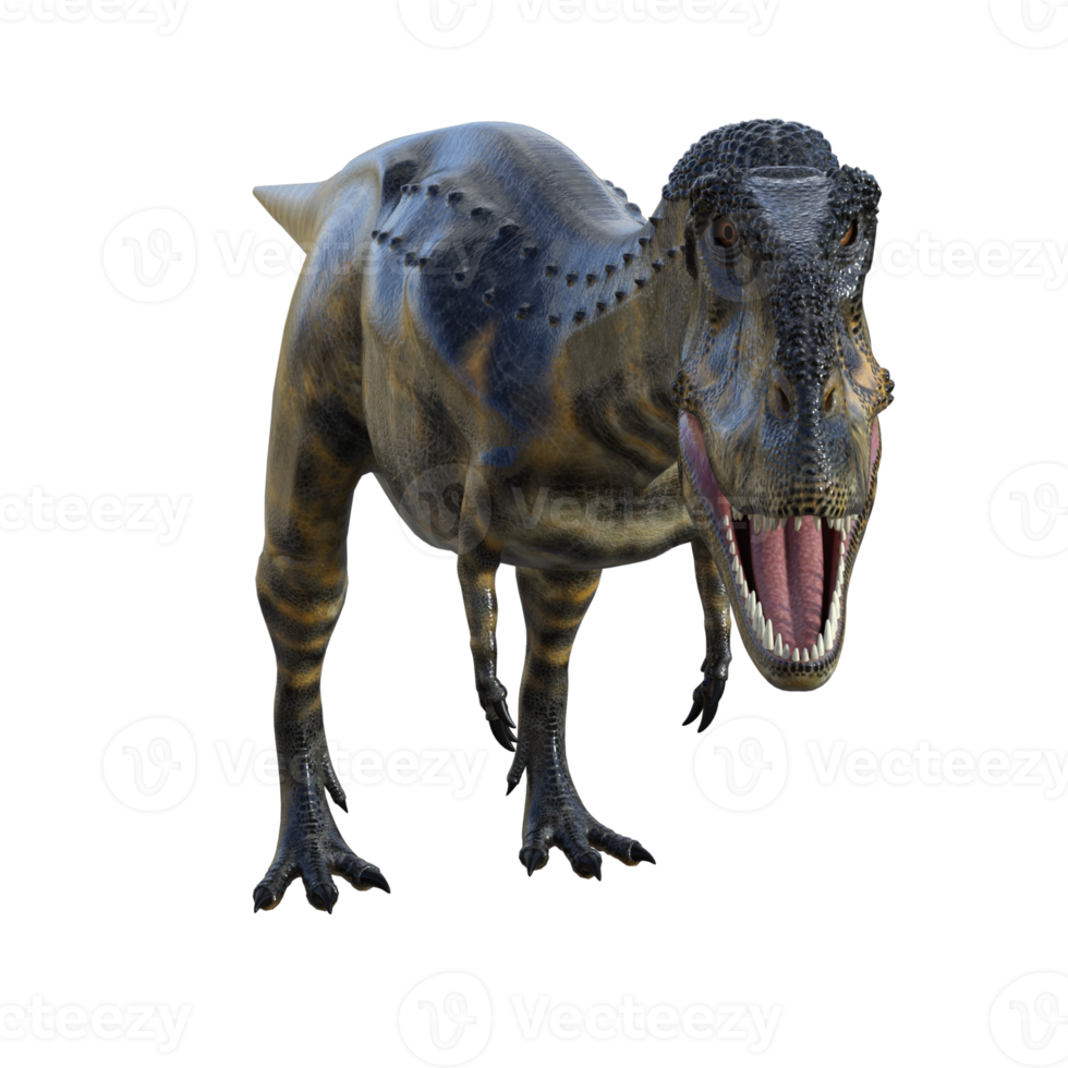 dinossauro abelissauro renderização 3d png