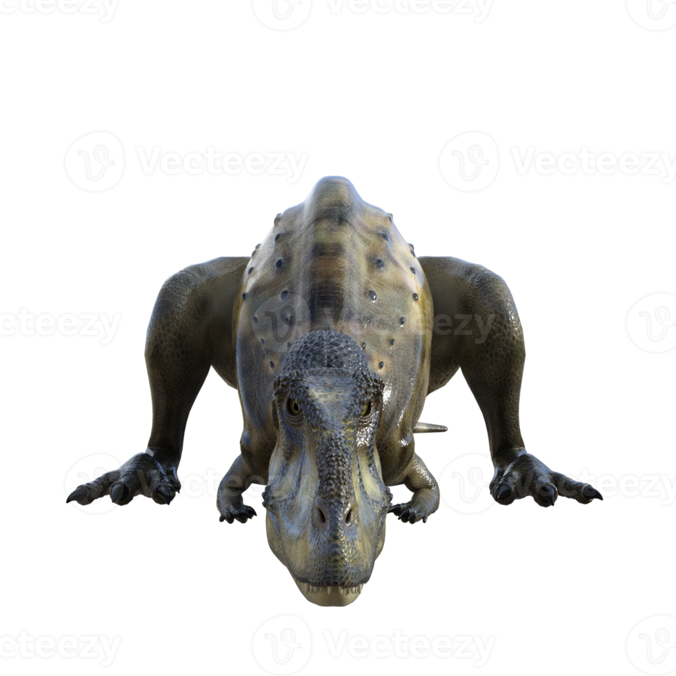 Abelisaurus-Dinosaurier 3D-Rendering png