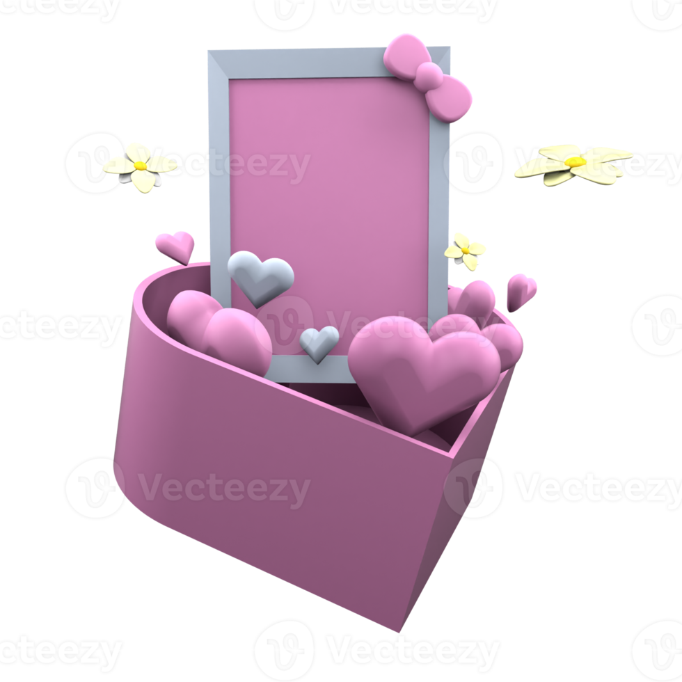 heart shaped box with boxes png