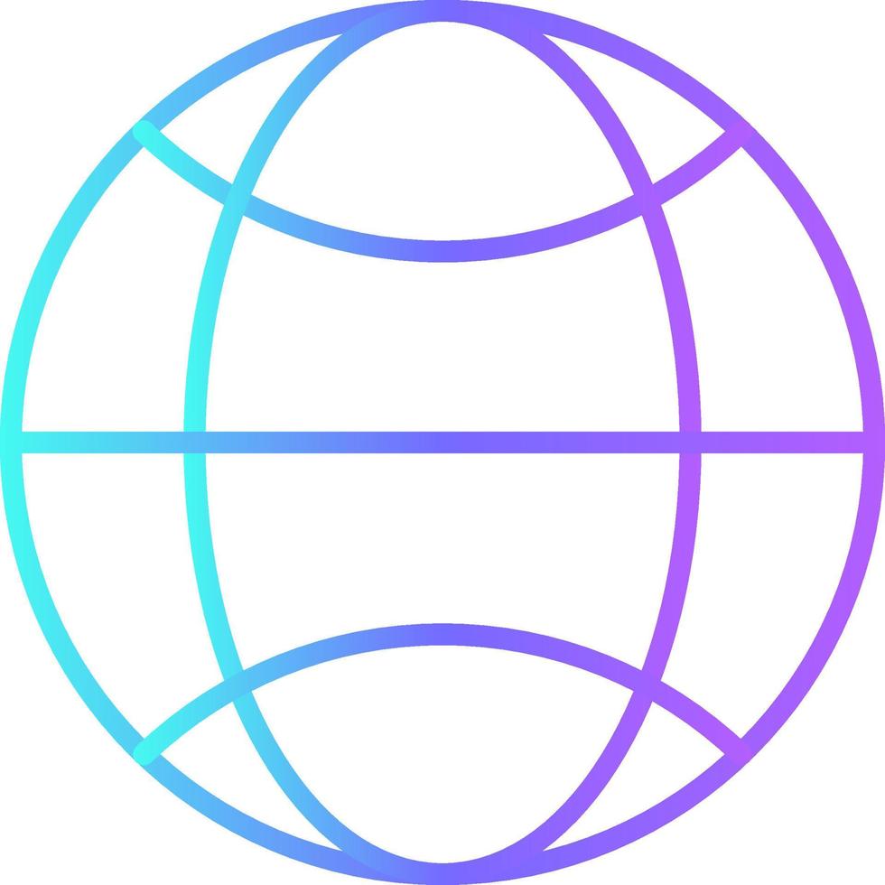 INTERNET Fintech startup icons with blue gradient outline style vector