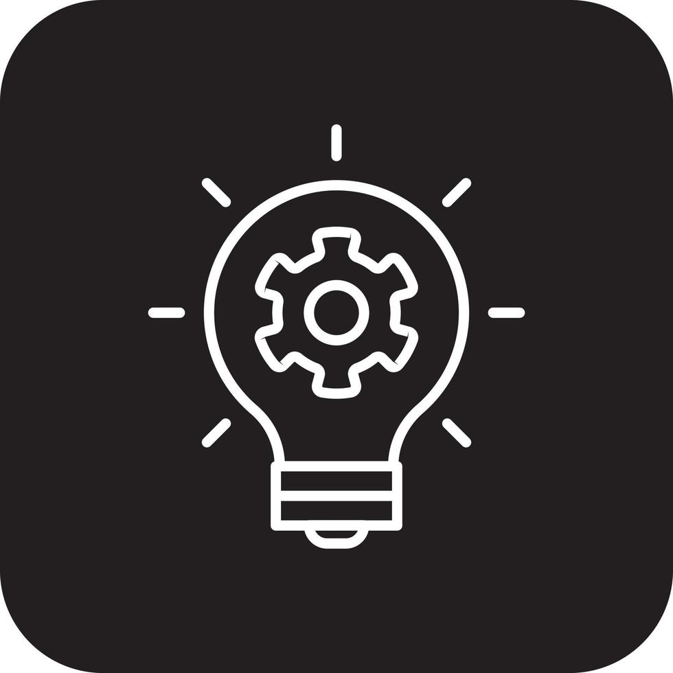 INNOVATION Fintech startup icons with black filled line style vector