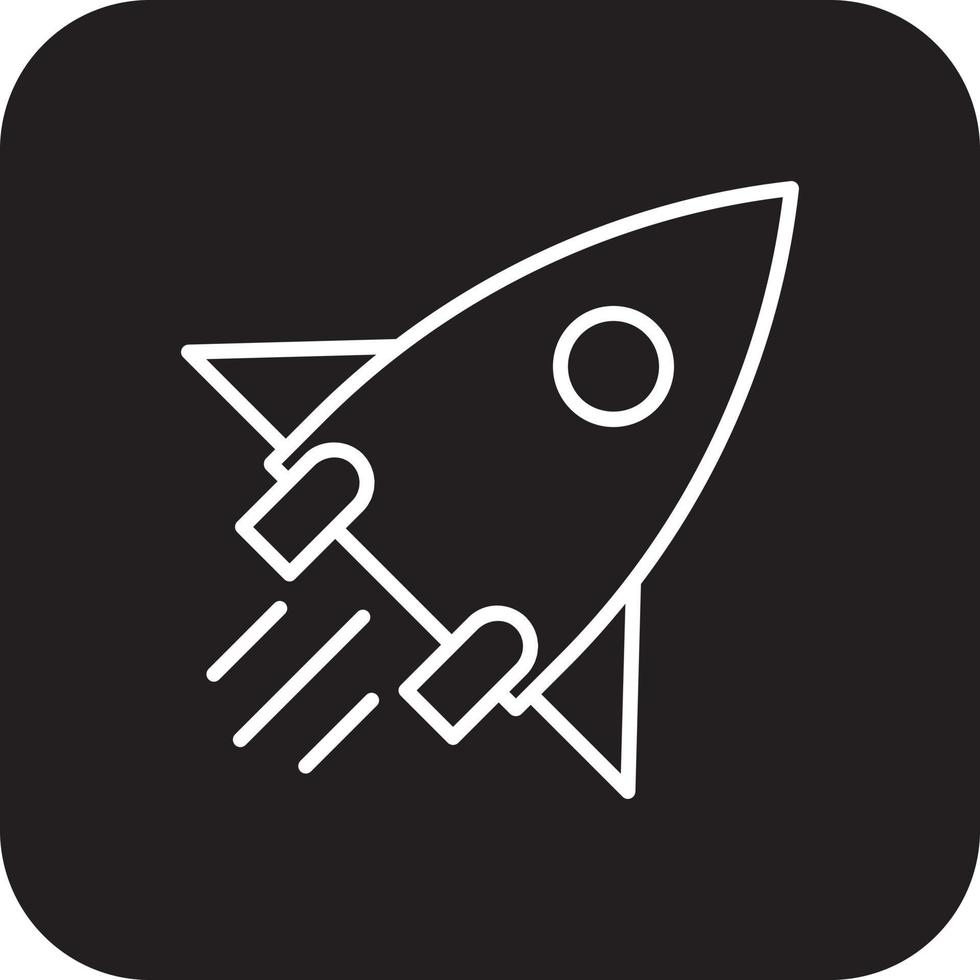 START UP Fintech startup icons with black filled line style vector
