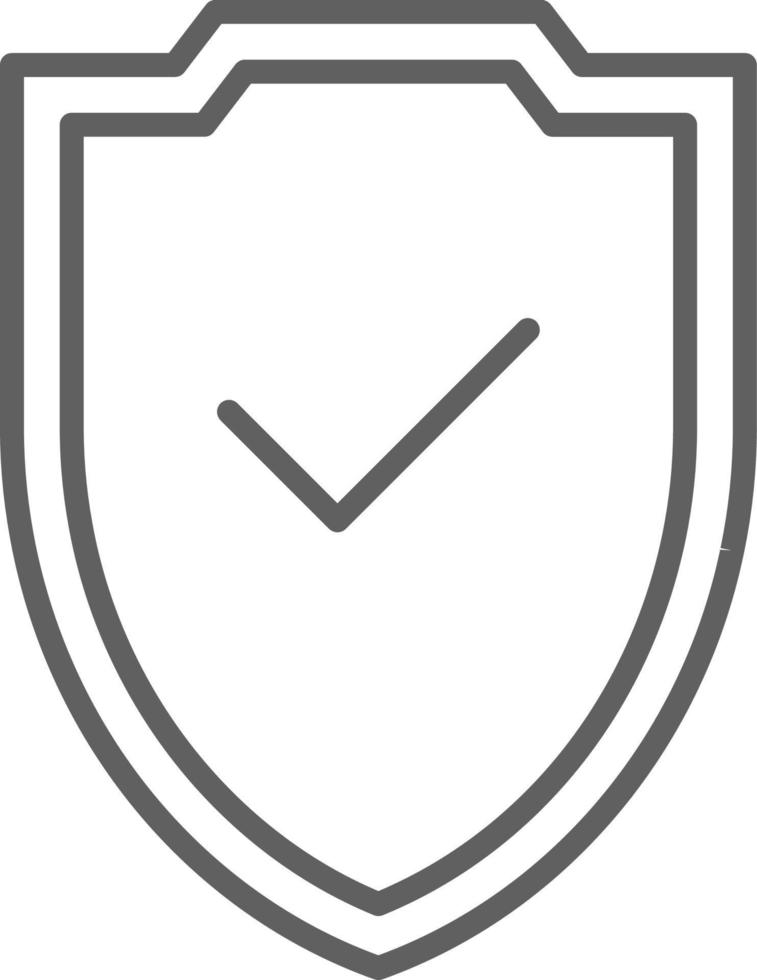 SECURITY Fintech startup icon with black outline style vector