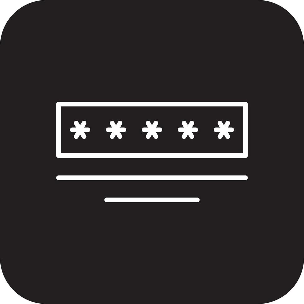 PASSWORD Fintech startup icons with black filled line style vector